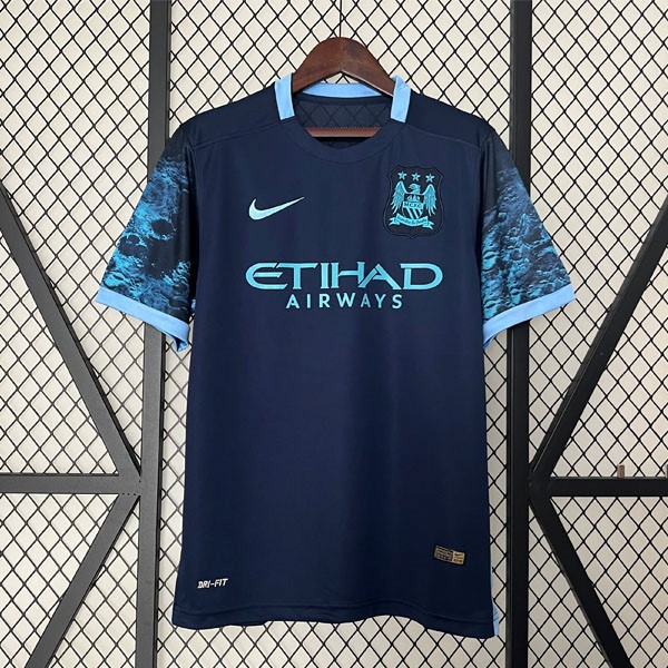 Tailandia Camiseta Manchester City 2ª Retro 2015 2016